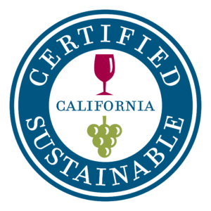 Certified Sustainable Wine Bottle Logo