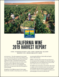 Harvest Report 2019 Cover