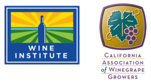 CAWG and Wine Institute logos
