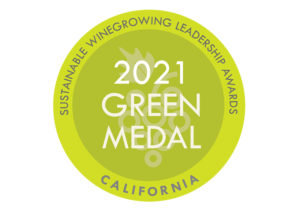 2021 Green medal logo