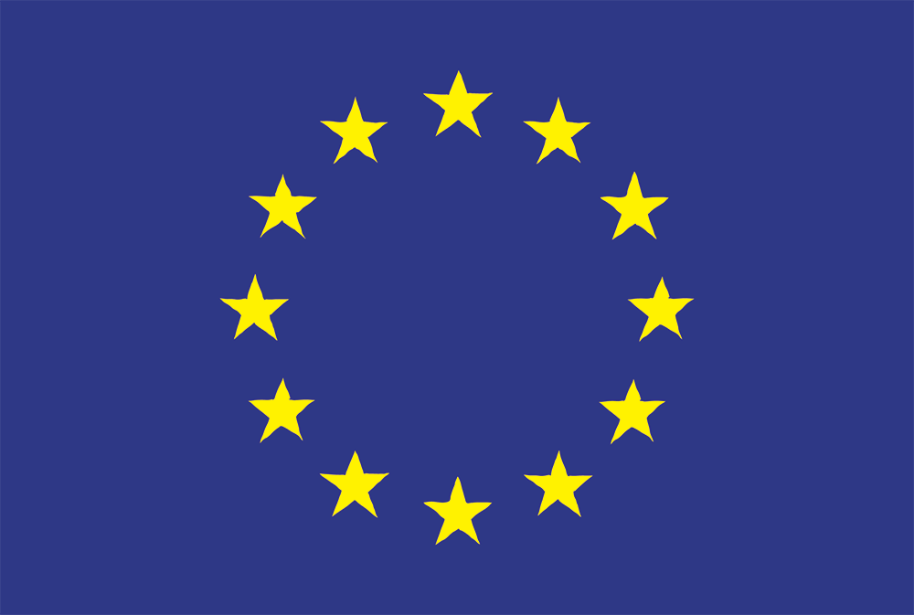 EU flag of a ring of stars